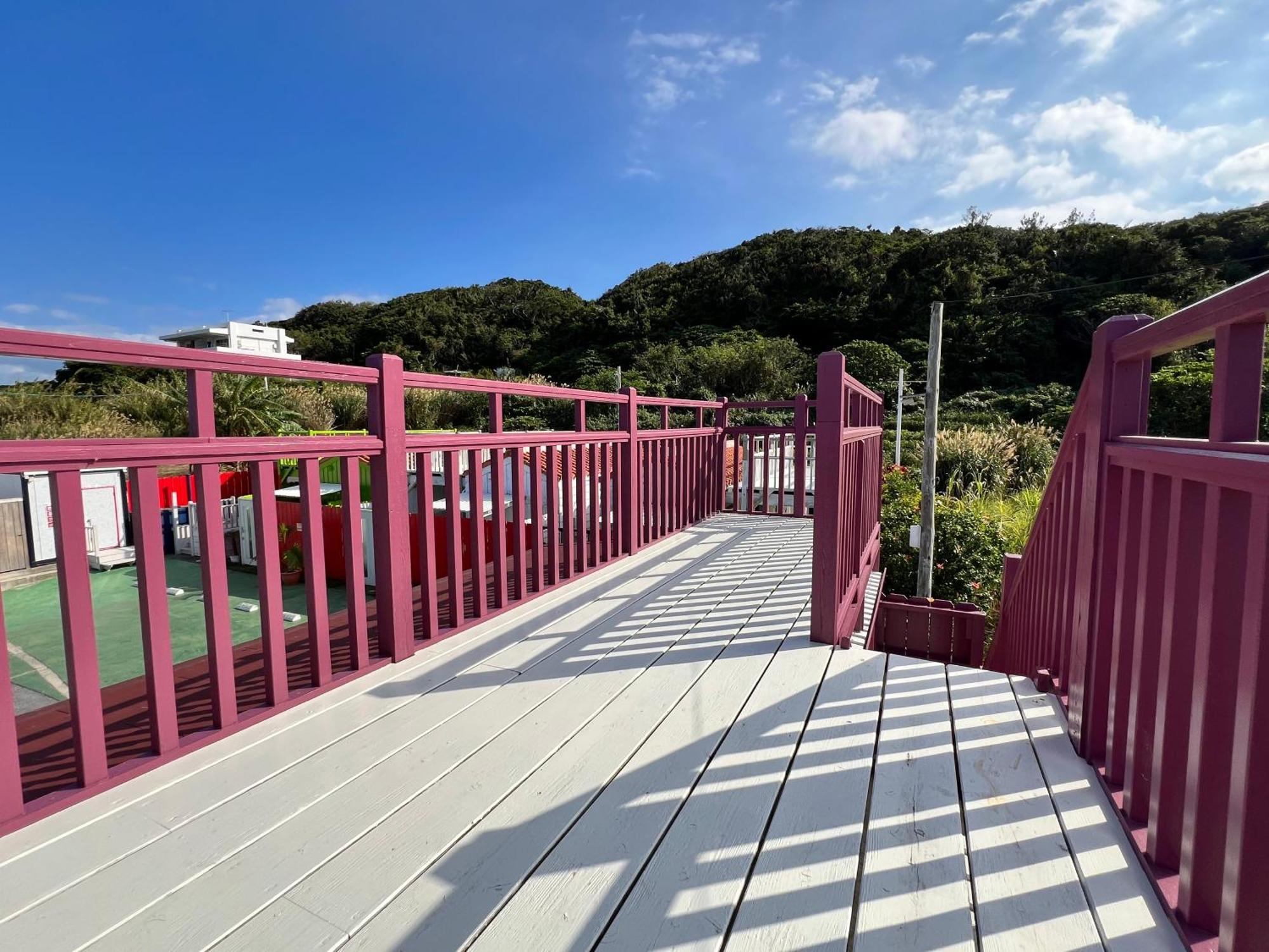 Hotel Shiawaseninaru Kourijima No Yado Nakijin Exteriér fotografie